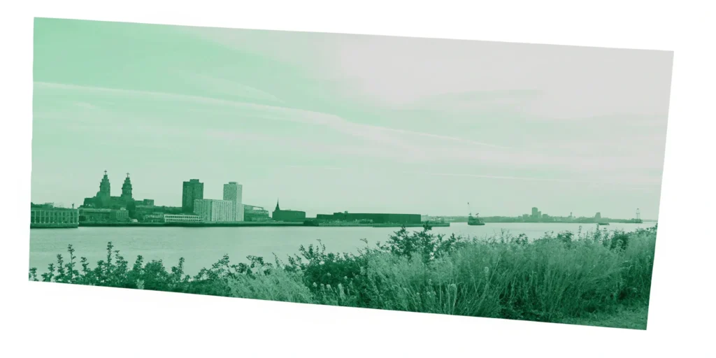 Best real estate markets with riverfront city view.